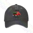 thumbnail image 2 of Gorra de béisbol con estampado de camión rojo, gorro de punto con Cierre trasero, árbol de Navidad, granja, 2 of 3