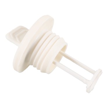 Hemoton  Drain Valve Boat Plug Marine Scupper Plugs Kayak Hole White