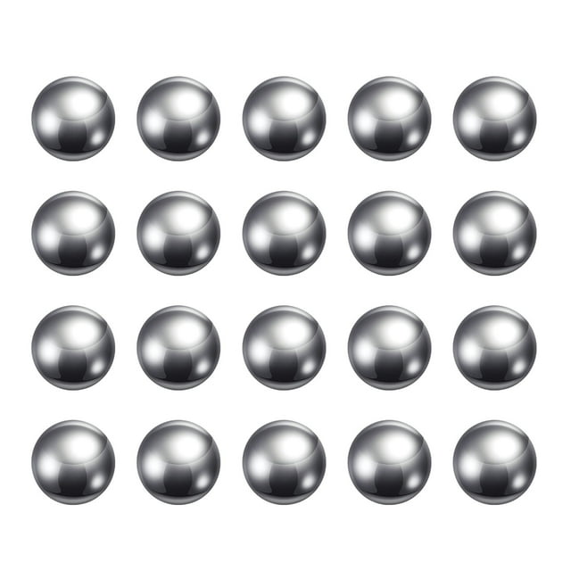Unique Bargains 14mm Carbon Steel Bearing Balls Precision Polished 100 Pack