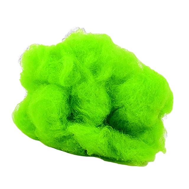 HILABEE Matériau en Coton Effet 20G Réutilisable pour Photographie Dioramas 3D Vert