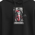 thumbnail image 3 of The Nightmare Before Christmas - Scary And Bright - Juniors Cropped Pullover Hoodie, 3 of 5
