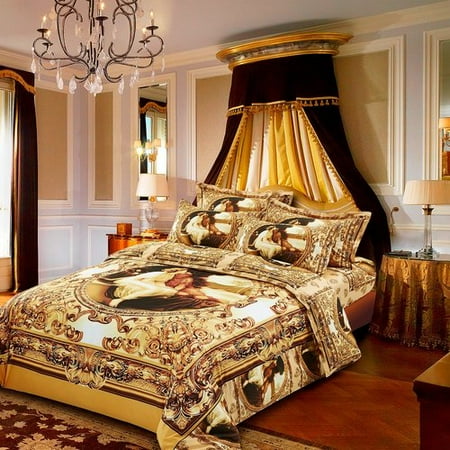 Dolce Mela Amanti 6 Pieces Reversible Duvet Cover Set