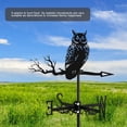 thumbnail image 4 of Girouette Métal Résistant au Vent Indicateur de Direction Rétro Toit Créatif Weathercock Accessoires de Décoration de Toit pour Jardin Extérieur Cour Patio Ferme, 4 of 10