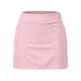 thumbnail image 6 of Athletic Skorts for Women High Waist Tummy Control Golf Tennis Skirts Summer Causal Solid Shorts with Pockets, XL, 6 of 7