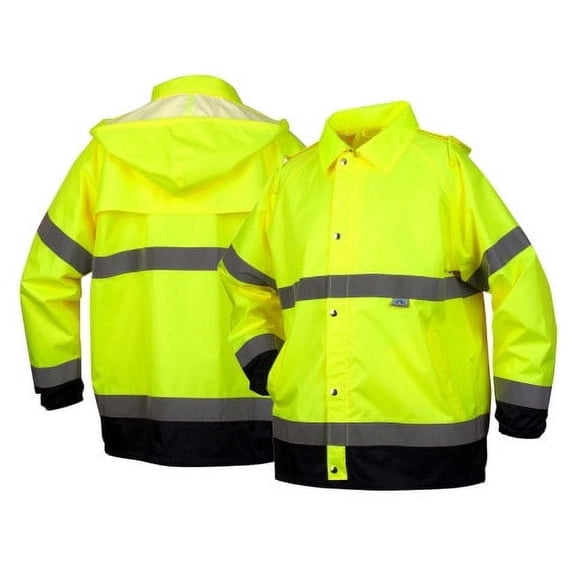 Pyramex RRWJ31 Type R Class 3 High-Vis PU/Poly Rain Jacket