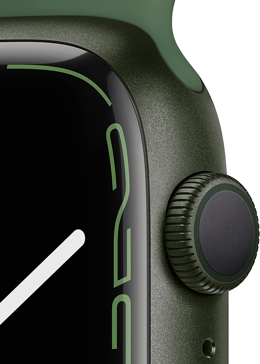 Apple, MKN73LL/A, Watch Series 7, Smart Watch, GPS, with 10 Hour Battery Life, GPS, Green Case with Clover Sport Band/45mm, 1, 1