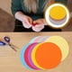 thumbnail image 3 of 100 Sheets of Colored Round Paper Sheets Folding Paper Sheets Origami Craft Paper Kids Folding Paper, 3 of 4