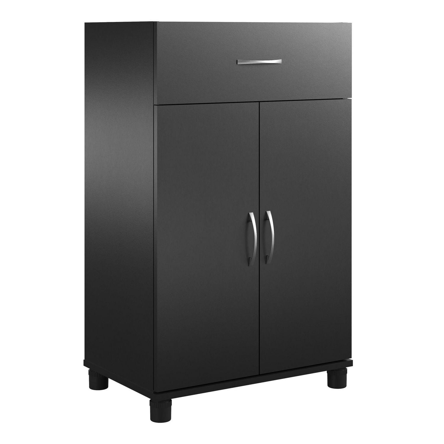 Systembuild Evolution Lory 24" 1 Drawer/2 Door Base Storage Cabinet, White
