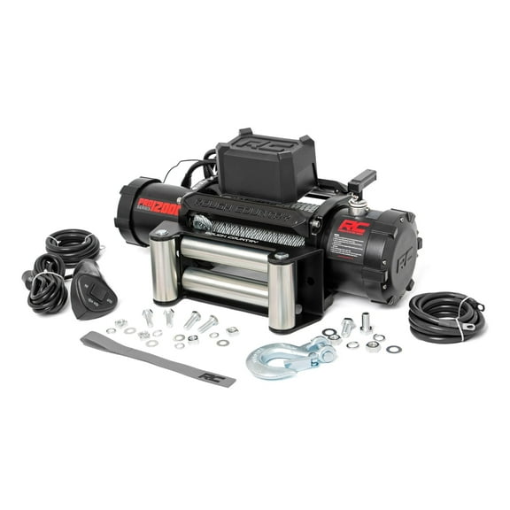 Rough Country 12,000LB PRO Series Electric Winch | Steel Cable - PRO12000