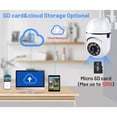 thumbnail image 4 of Cámara De Seguridad Wifi Hd 1080p Foco 360° Alarma 2 Piezas, 4 of 8