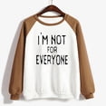 thumbnail image 5 of ICHUANYI Liquidación Moda Mujer Manga Larga Cuello Redondo Impreso Blusa Casual Jersey Tops ICHUANYI WER202308232338, 5 of 5