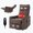 Brown, variant on CQSXDA Living Room Heat Massage Recliner Chair in Light Fabric Featuring Rocker and Swivel Design