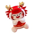 thumbnail image 5 of guohui 23cm Cartoon Chinese Dragon Pillow Stuffed Animal Toy Bed Pillow Spring Festival A, 5 of 9