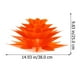 thumbnail image 2 of EeaseMX Six Floors Lotus Chandelier DIY Pantalla colgante Techo Decoración de la habitación Puzzle Luces Pantalla de lámpara moderna (naranja), 2 of 7