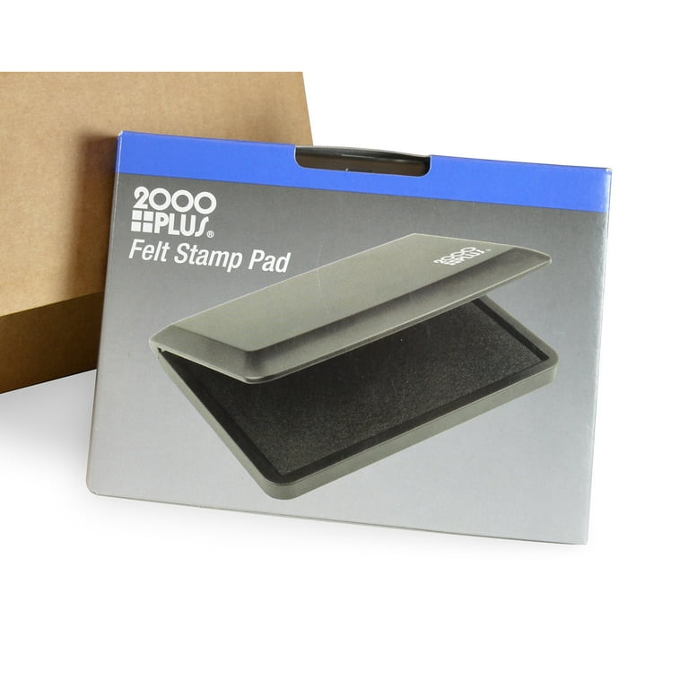 2000 PLUS One-Color Felt Stamp Pad, #1, 4.25 2000 PLUS One-Color Felt Stamp Pad, #1, 4.25