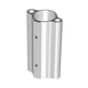 thumbnail image 4 of Soporte para varillas de toldo, tubo fijo para tienda de campaña, soporte para postes de tienda de campaña, tubo fijo reforzado Dia 25mm plata, 4 of 9
