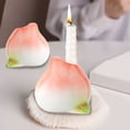 thumbnail image 2 of kyusrd Home Office Decor Specials!Personalized Colorful Peach Ornament Practical Ceramic Candlestick Home Table Romantic Candlelight Dinner Decoration, 2 of 6