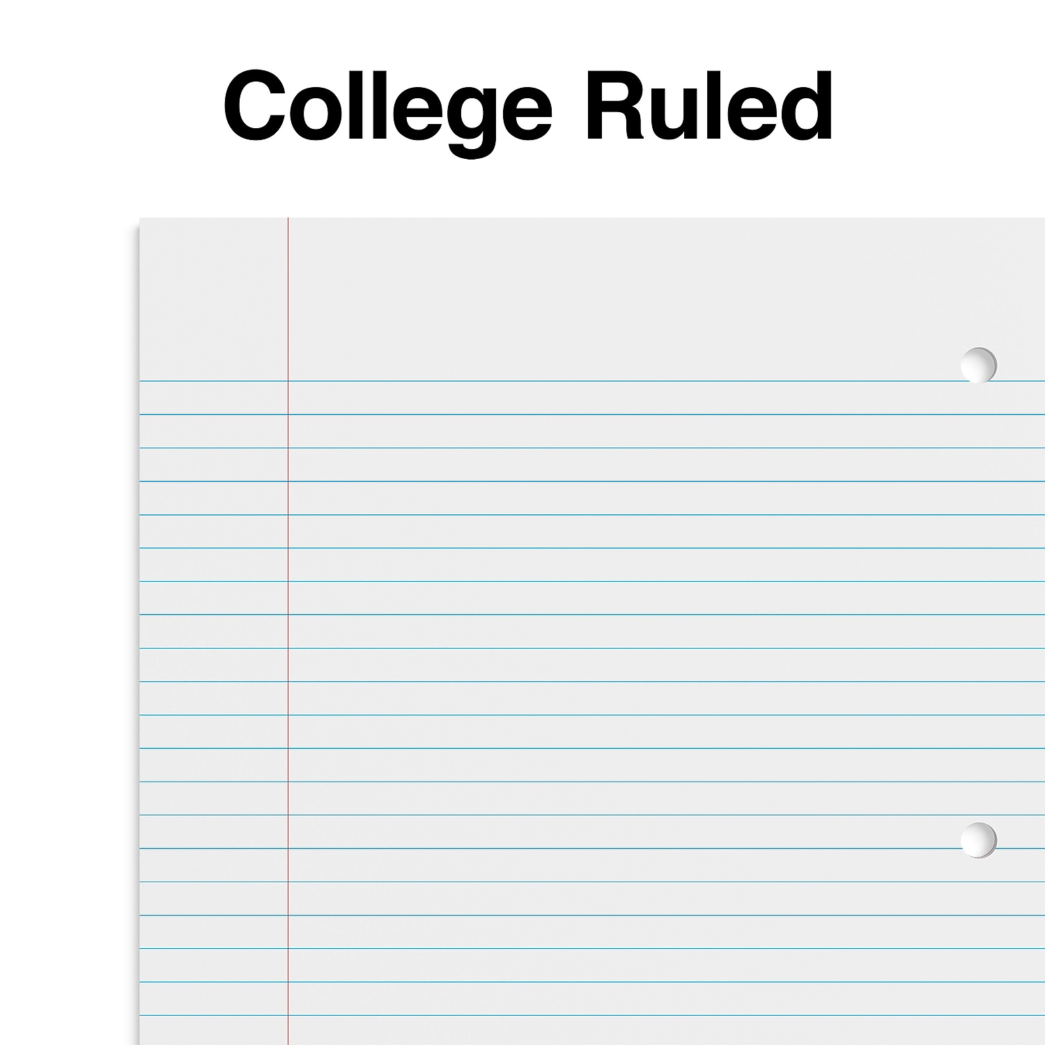 Staples 1-Subject Notebooks 8x10.5 College Ruled 6-Pack photo 4