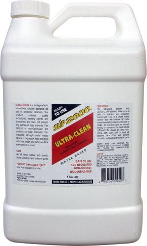 SLIP 2000 Ultra-Clean Ultrasonic Cleaner, Water Based All Purpose Gun Cleaner, Breaks Down Any Dirt, Grime or Buildup, Non-Toxic, 1 Gallon