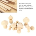 thumbnail image 4 of Hongos De Madera, Superficies Suaves Que Promueven Las Relaciones Hongo De Madera Sin Terminar Vívido Para La Decoración Del Hogar, 4 of 7