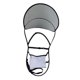 thumbnail image 1 of Sombrero de pesca, sombrero de sol para hombres para mujeres, gran gorra plegable de sol, sombra de golf para viajar, playa, senderismo,, 1 of 8