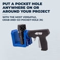 thumbnail image 3 of Kreg Pocket-Hole Jig - KPHJ520PRO2 - New Model - Premium Carpentry & Woodworking Tool - For Materials 1/2-1 1/2 Inches Thick - Includes 60 Pocket-Hole Screws, 3 of 9