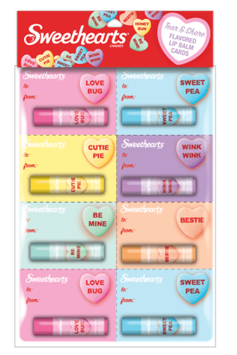 Sweethearts Tear and share lip balm