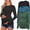 Black / Dark Green / Haze Blue, variant on Weardear 3 Pack Maternity Shirts Long Sleeve Side Ruched Pregnancy Workout Tops with Thumb Hole Casual Crew Neck Tshirts for Women
