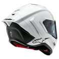 thumbnail image 4 of Alpinestars Supertech R10 Solid Street Motorcycle Helmet - Gloss White / X-Large, 4 of 7
