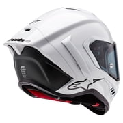 Alpinestars Supertech R10 Solid Street Motorcycle Helmet - Gloss White / Small