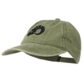 thumbnail image 2 of Zodiac Aries Embroidered Washed Cap - Olive OSFM, 2 of 5