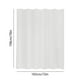 thumbnail image 3 of Double Sided Solid Colour Polka Dots Wafer Shower Curtain Water Proof Bathroom Bathroom Hole Shower Curtains, 3 of 6