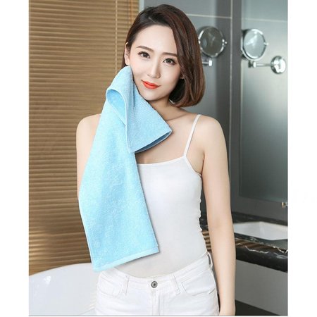 

QING SUN Towels Microfiber Towels Super Absorbent and Quick Drying Microfiber Towels Multiple Choices 33*74cm 2PCS