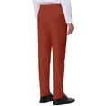 thumbnail image 3 of INSPIRE CHIC Men's Dress Business Pants Classic Fit Flat Front Suit Trousers, 3 of 6