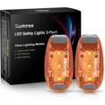 thumbnail image 1 of 2pcs Led Flashing Light, Safety Light For School Bag Bike Light, Running Light For Joggers Night Work Orange, 1 of 5