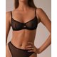 thumbnail image 3 of Ellolace-Conjunto de sujetador sin costuras, lencería Sexy transparente, ropa interior de encaje fino, conjunto de Bilizna elegante, íntimo Bilizna atractivo, 3 of 5