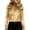Gold [New Arrivals: Mix, Match & Save], variant on Women's Casual Solid Color Long Sleeve Turn Down Collar Button Up Blouse Shirt Top Loose Fit Breathable Comfortable Business Office Wear | CSEONE,Gold XL