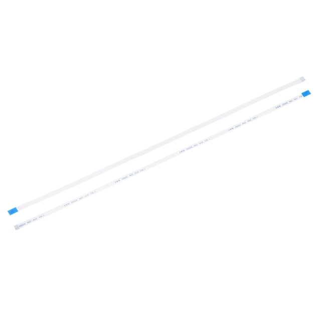 Uxcell Flexible Flat Cable, 500mm 1mm Pitch 4 Pins FPC FFC Flexible Ribbon Cable for LCD TV Car Audio DVD Player 5Pcs (B Type)