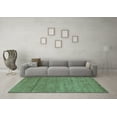 thumbnail image 3 of Ahgly Company Indoor Rectangle Abstract Light Blue Contemporary Area Rugs, 2' x 5', 3 of 4