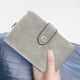 thumbnail image 2 of Cartera de moda para mujer, bolso de mano triple, bolso de moda para mujer, cartera corta esmerilada con múltiples tarjetas, pulsera con tarjetero, monedero, 2 of 4