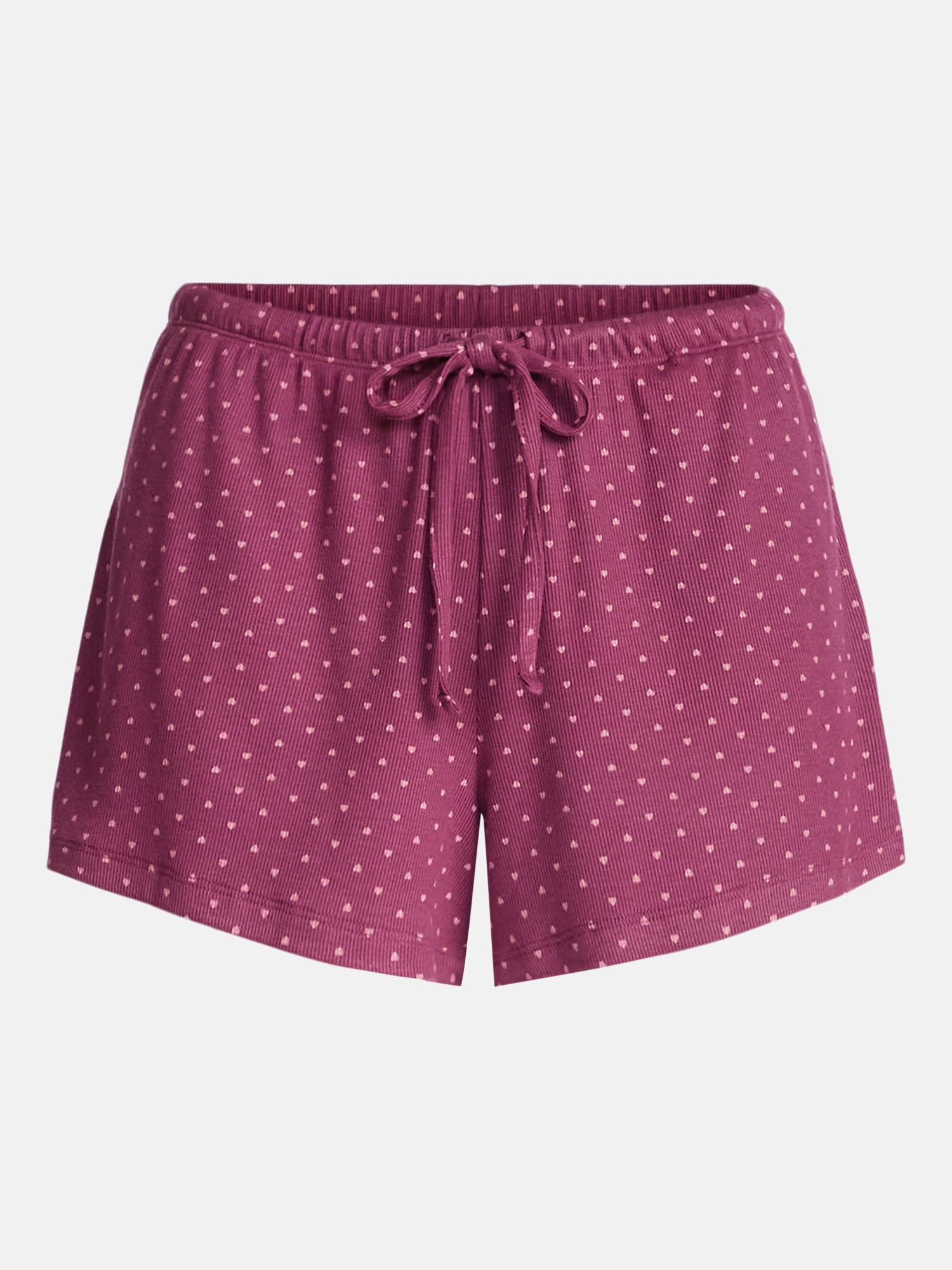 Joyspun Women’s Modal Blend Ribbed Sleep Shorts, 2.75'' Inseam, Sizes XS-3X
