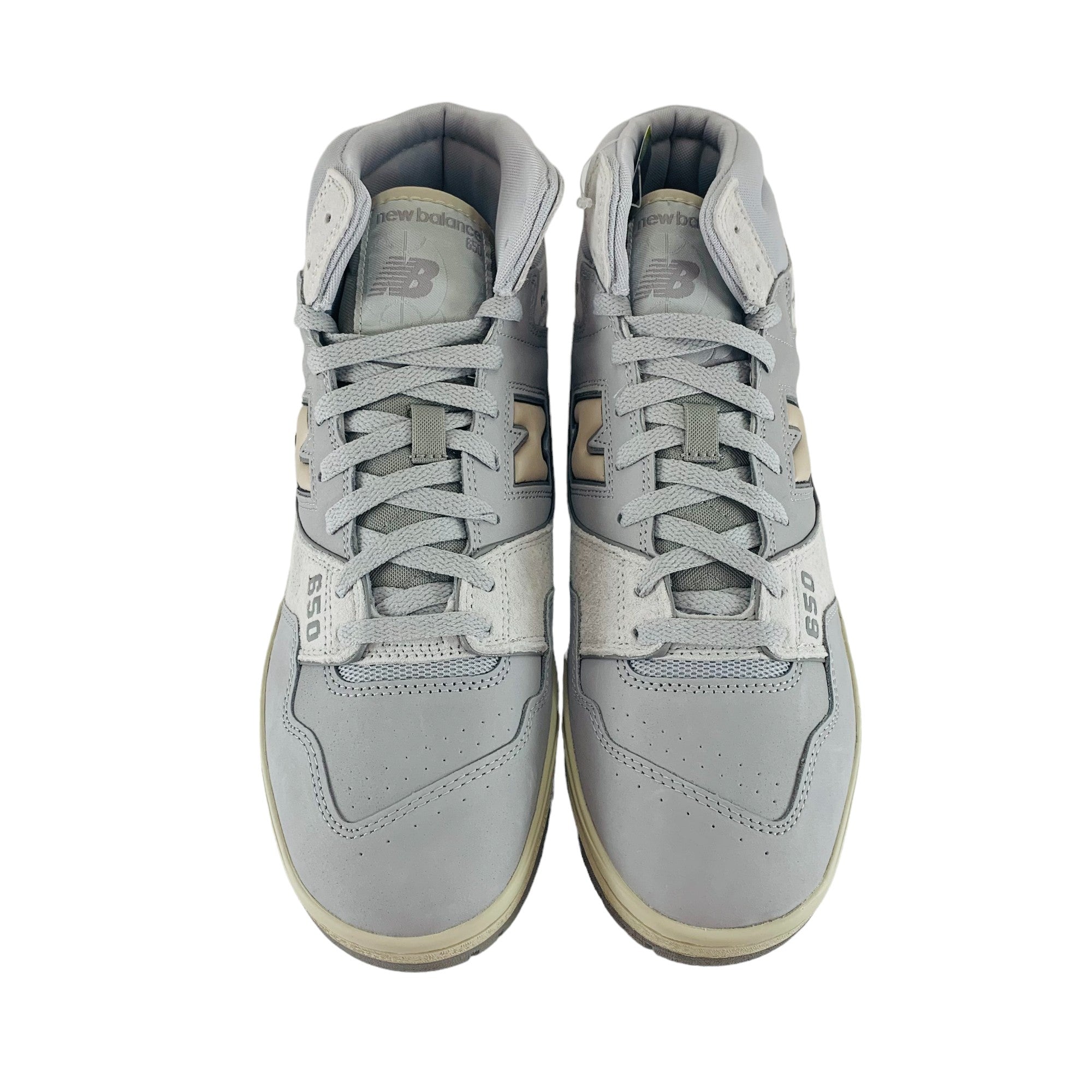 New Balance 650R Light Aluminum Rain Cloud Sneakers, New 