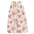 thumbnail image 4 of Modern Moments by Gerber Baby Neutral Two-Way Zip Super Soft Wearable Blanket, Flowers, Size 0/6 Months, 4 of 16