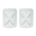 thumbnail image 1 of 2 piezas Guardias de piernas de piernas de fútbol Protección a prueba de choques para hombres Juego de fútbol almohadillas para los muslos, 1 of 8