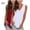 White&Wine, variant on Otntypg 2 Pack Womens Tank Tops Trendy V Neck Sleeveless Vest Cute Summer Tops Loose Fit Basic Workout Casual Plain Tee Shirts Fashion Clothes Wine&Black XXL