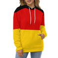 thumbnail image 4 of German National Flag 3D Print Hoodie Men Women Autumn Thin Pullover Sweatshirt Vintage Streetwear Tops, 4 of 6