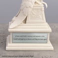 thumbnail image 6 of Perfect Memorials Small White Weeping Angel Cremation Urn, 6 of 9