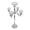 Silver, variant on Dwellnix Sliver 5 Arm Candelabras Centerpieces Table 35 Inches Tall Candle Stand