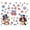 A, variant on RBCKVXZ 4th of July Decorations, 87x2 Pcs Of Independence Day Graffiti Personalized Decoration Phone Case Water Cup Suitcase Sticker
