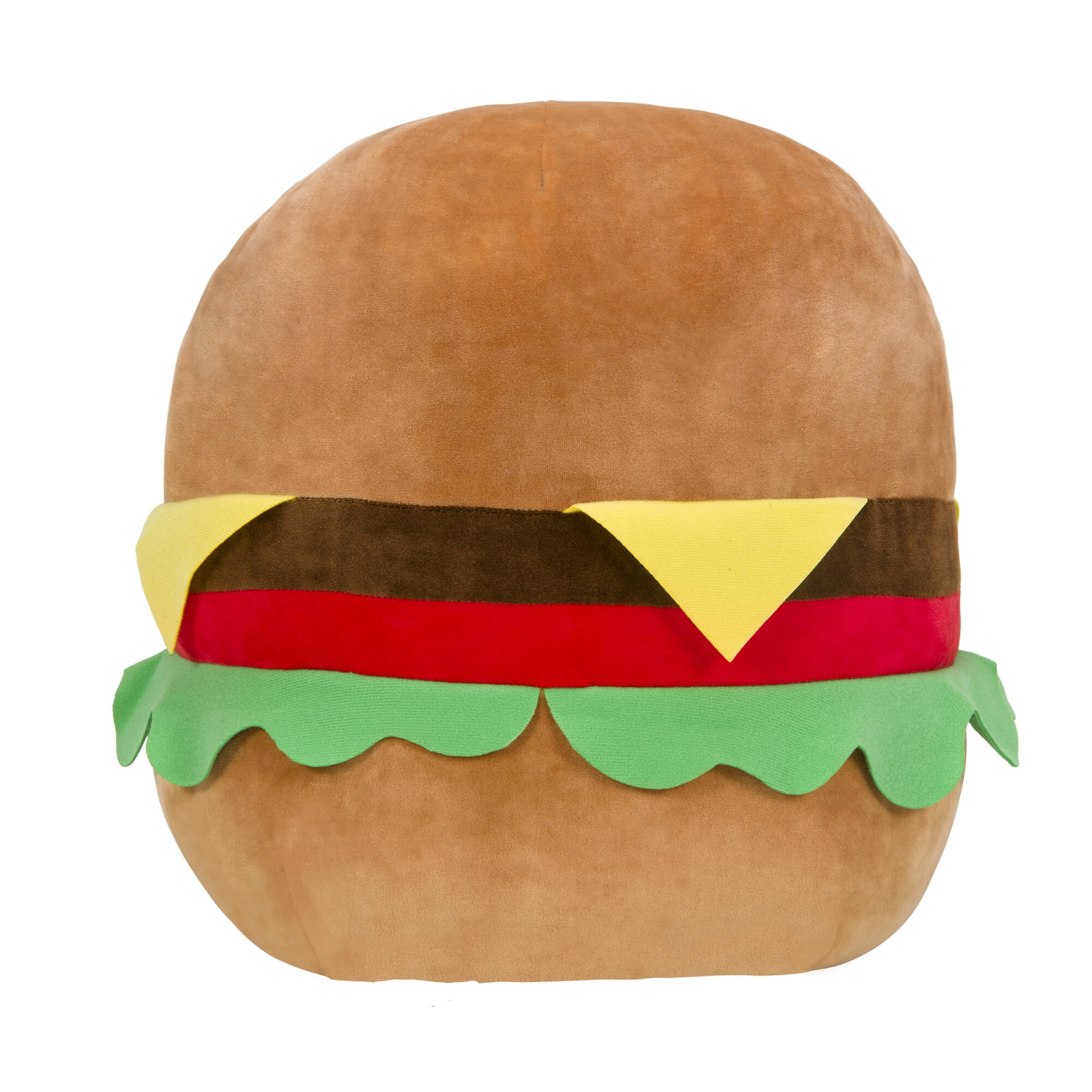 Squishmallows Plush 16 inch Carl the Cheeseburger- Childs Ultra Soft Stuffed Toy